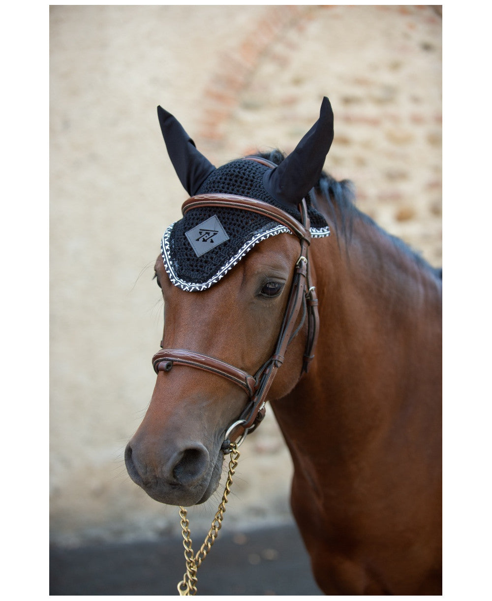 Bonnet Oxxer Monogramme Noir - Sellerie instant cheval