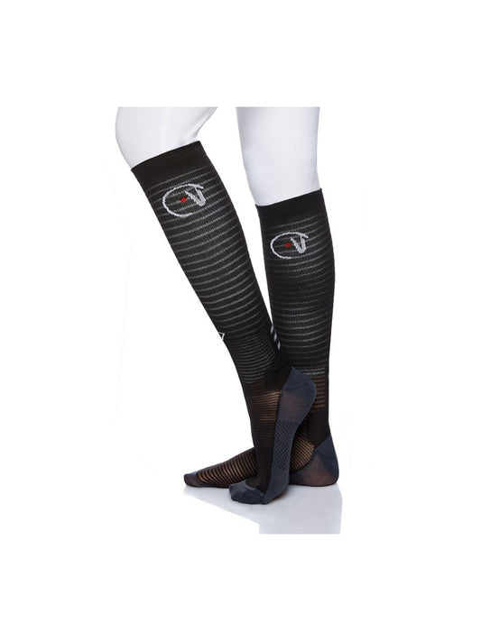 Chaussettes air socks Ego 7 noires