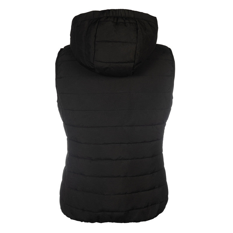 Gilet chauffant style high temperature noir